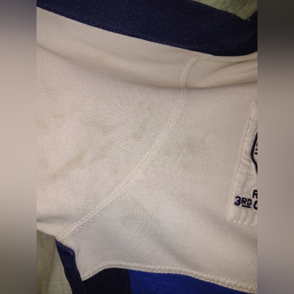 Polo Ralph Lauren Talon Zip Rugby Shirt Men XL Colorblock Rescue Patrol Big Pony - Picture 7 of 7